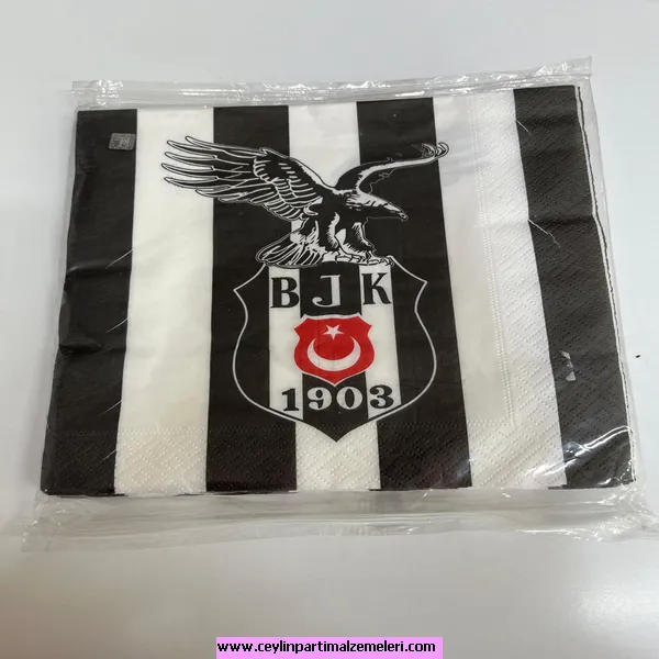 Bjk Temalı Karton Peçete
